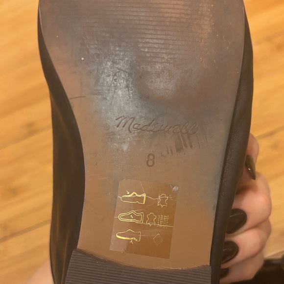 Madewell Black Leather Women's Loafers - Picture 5 of 5